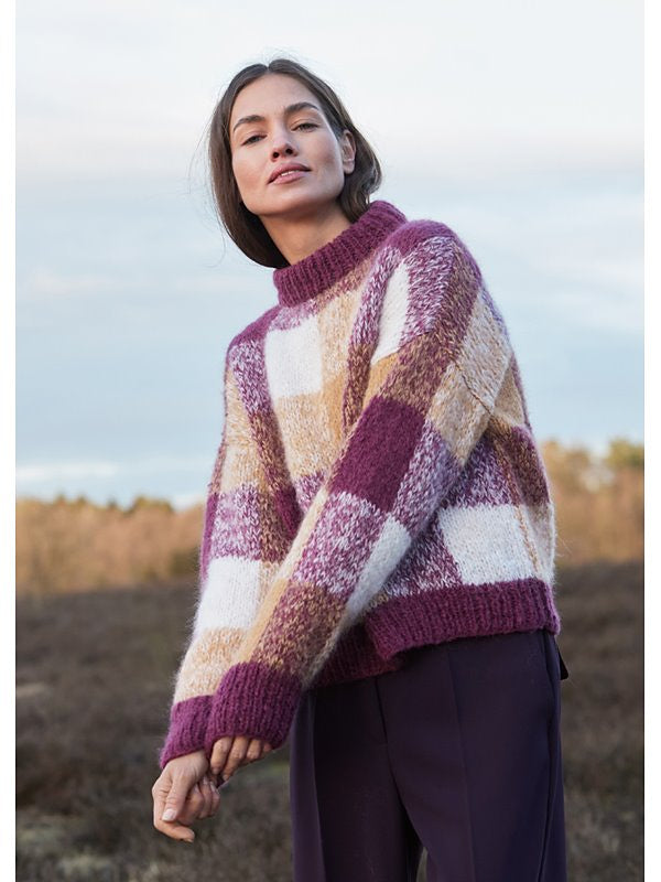 A Lana Grossa Setasuri Pattern - Karo Pullover 20 (PDF)