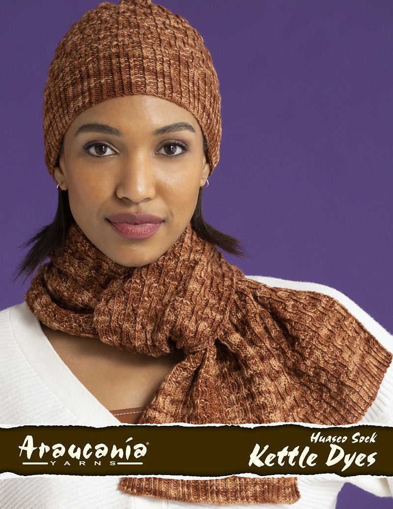 An Araucania Pattern - Laia Hat & Scarf (PDF)