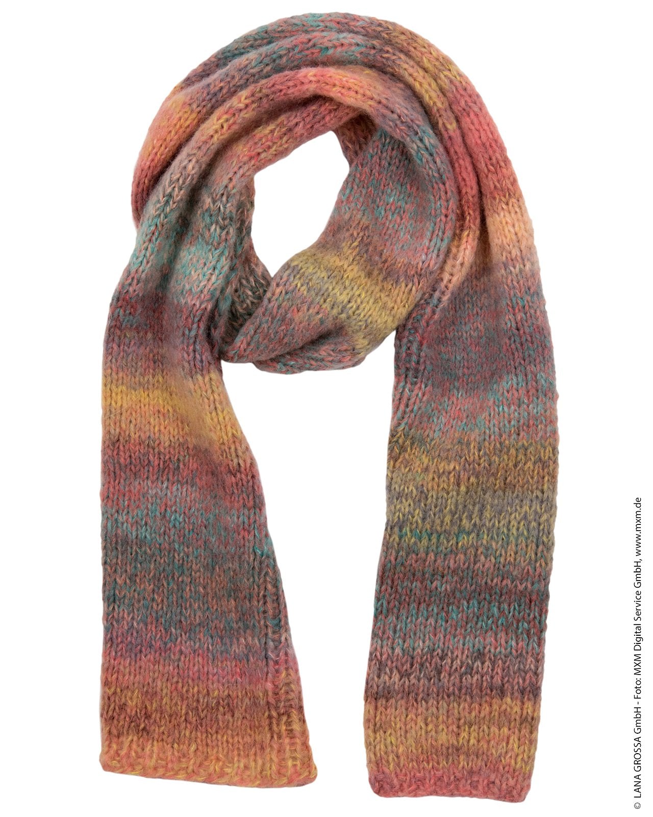 A FREE Lana Grossa Pattern - Tutti Scarf #11 (PDF)
