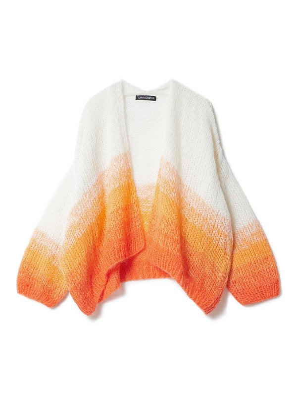 A Lana Grossa Setasuri Pattern - Cardigan with color gradient 48 (PDF)