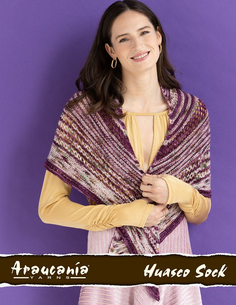 An Araucania Pattern - Flamingo Shawl (PDF)