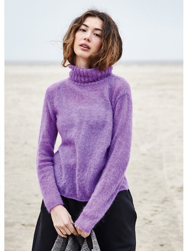 A Lana Grossa Setasuri Pattern - Turtleneck Pullover 01 (PDF)