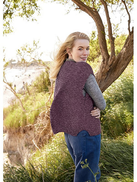 A Lana Grossa Cool Wool Vintage Pattern - Vest Design 16 (PDF)