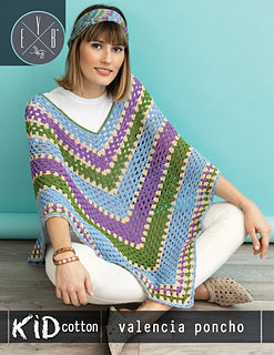 Valencia Poncho Crochet Pattern (PDF File)