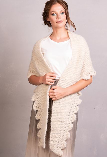 A Jody Long Glam Haze Pattern - Valour Shawl (PDF File)