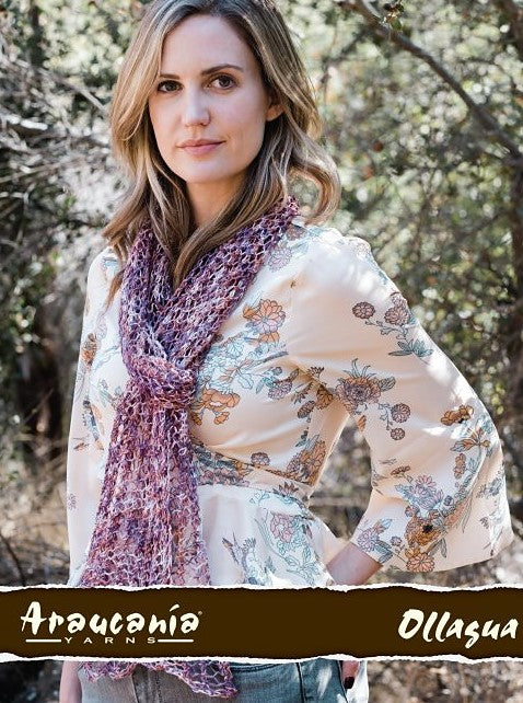 An Araucania Ollagua Pattern - Venice Scarf (PDF)