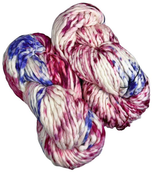 Malabrigo Rasta One of a Kind Colors - Very Berry Splash (TWO SKEINS)