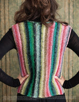 A Noro Taiyo Pattern - Sideways Stripes Vest (PDF)