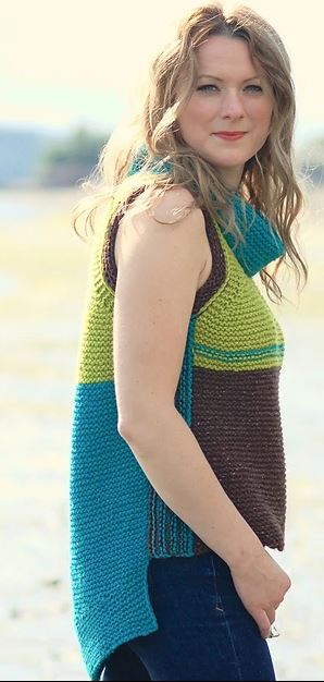 HiKoo Kenzington Pattern - Colorblock Top & Vest - FREE DOWNLOAD LINK IN DESCRIPTION