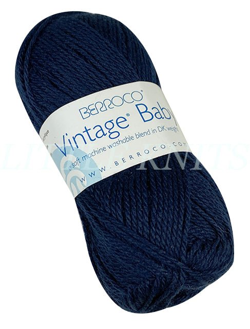 Berroco Vintage Baby Yarn - Navy (Color #10035)