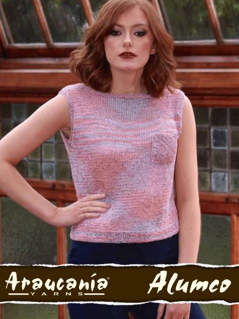 Violet Top - An Araucania Alumco Pattern (PDF File)