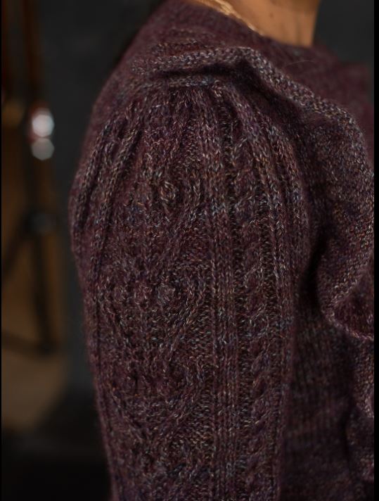 A Berroco Dulce Pattern - Violet Pullover (PDF File)