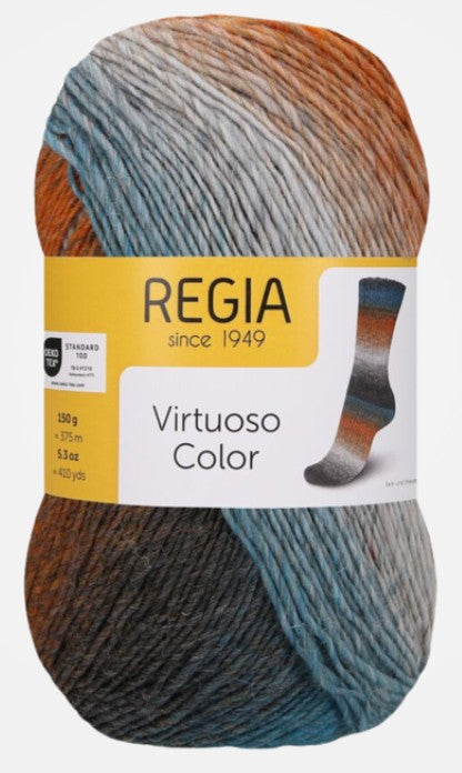 Regia Virtuoso - Glacier Lake (Color #3073) - TEN SKEIN BAG