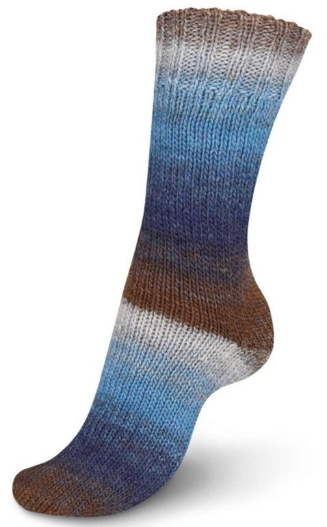 Regia Virtuoso - Earth, Wind & Blue Skies (Color #3076) - 150 Gram Skeins