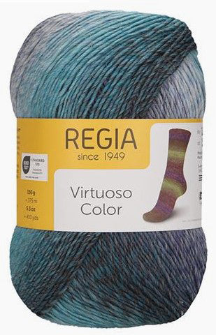 Regia Virtuoso - Atlantic (Color #3080) - FULL BAG SALE (5 SKEINS)