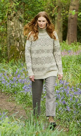 A Dovestone Natural Aran Pattern - Brambling  - FREE LINK IN DESCRIPTION, NO NEED TO ADD TO CART