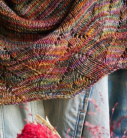A Malabrigo Washted Pattern -  Lucia Shawl (Print Copy) - FREE WITH PURCHASES OF 2 SKEINS OF WASHTED OR RIOS