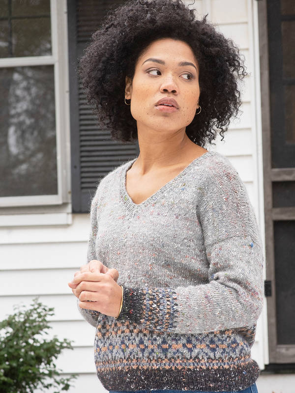 A Berroco Providence Pattern - Waverly Sweater (PDF)
