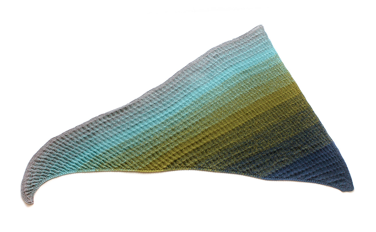 A Hikoo Concentric Cotton Pattern - We Are Makers Shawl - AVAILABLE ON RAVELRY (LINK & DETAILS IN DESCRIPTION)