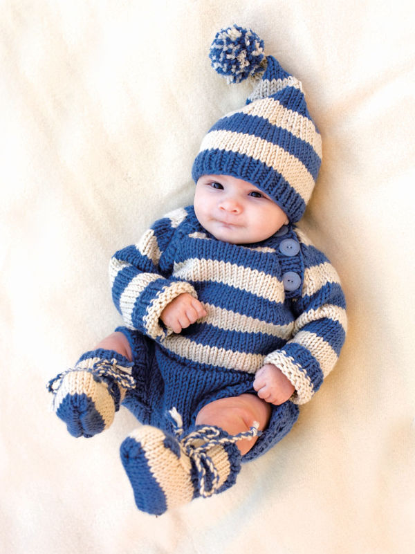 A Berroco Comfort Chunky Pattern -  Wee Willie Layette & Shortie (PDF)