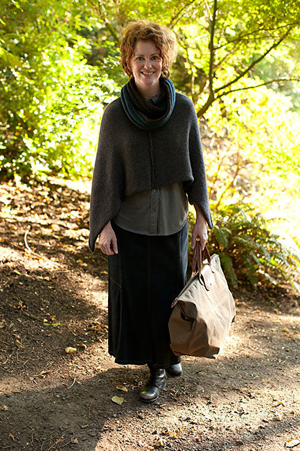 A Churchmouse Yarns and Teas Pattern - Welted Cowl & Infinity Loop (PDF)