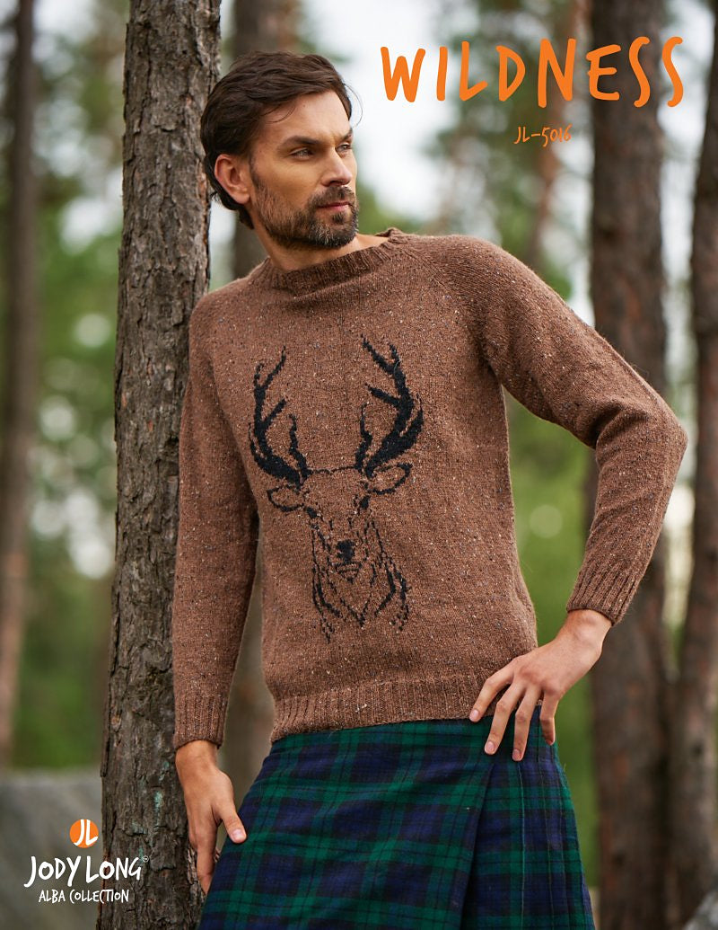 A Jody Long Alba Pattern - Wildness Sweater (PDF File)