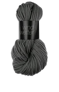 Zitron Wind & Wetter Yarn - Medium Gray (Color #9557)