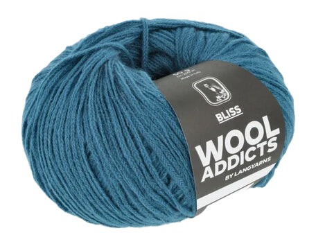 Wooladdicts Bliss - Steel Blue (Color #88) - TEN SKEIN BAG - 70% OFF SALE!