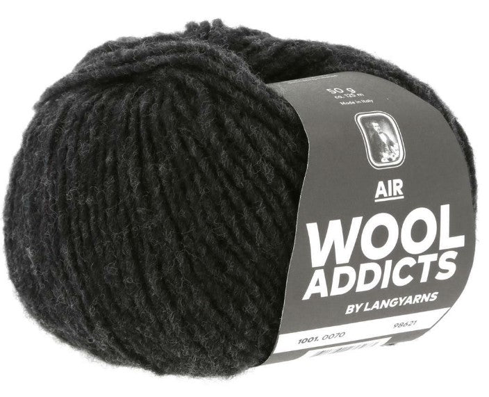 Wooladdicts Air Anthracite Color 70