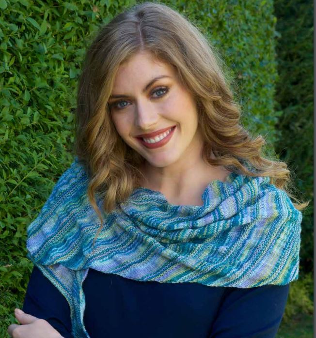 A Nuble Pattern - Paige Wrap (PDF) - FREE WITH PURCHASES OF 8 SKEINS OF NUBLE, ONE FREE PATTERN PER PURCHASE PLEASE