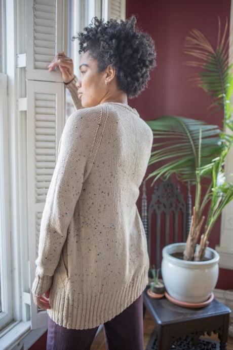 A Berroco Fika Pattern - Ximena Long Cozy Cardigan (PDF)