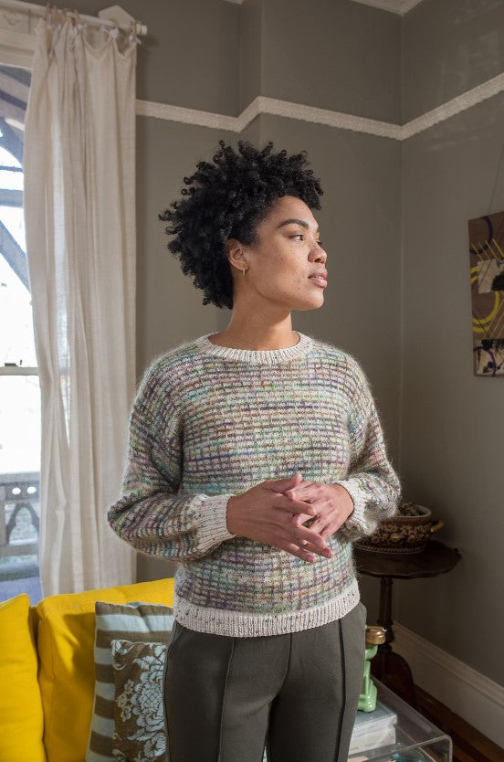 A Berroco Fika Pattern - Yara Modern Pullover (PDF)