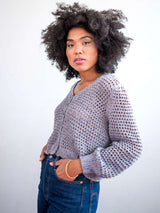 A Berroco Zinnia Pattern - Yarden Cardigan (PDF File)