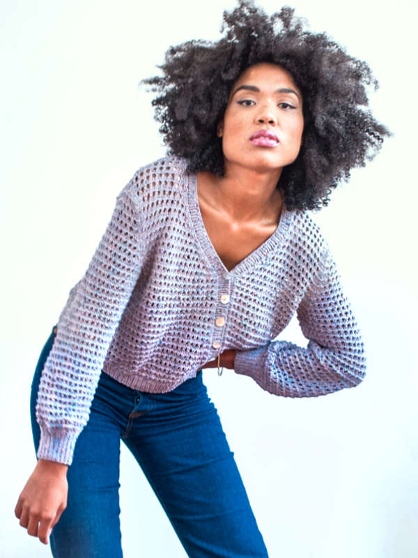A Berroco Zinnia Pattern - Yarden Cardigan (PDF)