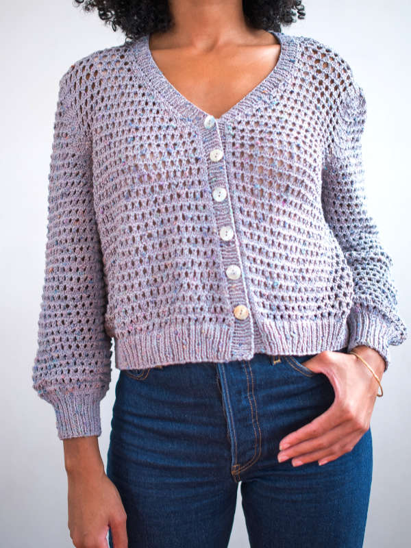 A Berroco Zinnia Pattern - Yarden Cardigan (PDF File)