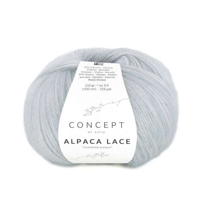 Katia Concept Alpaca Lace - Green Blue (Color #86) Knitting and Crochet yarn on sale at Little Knits