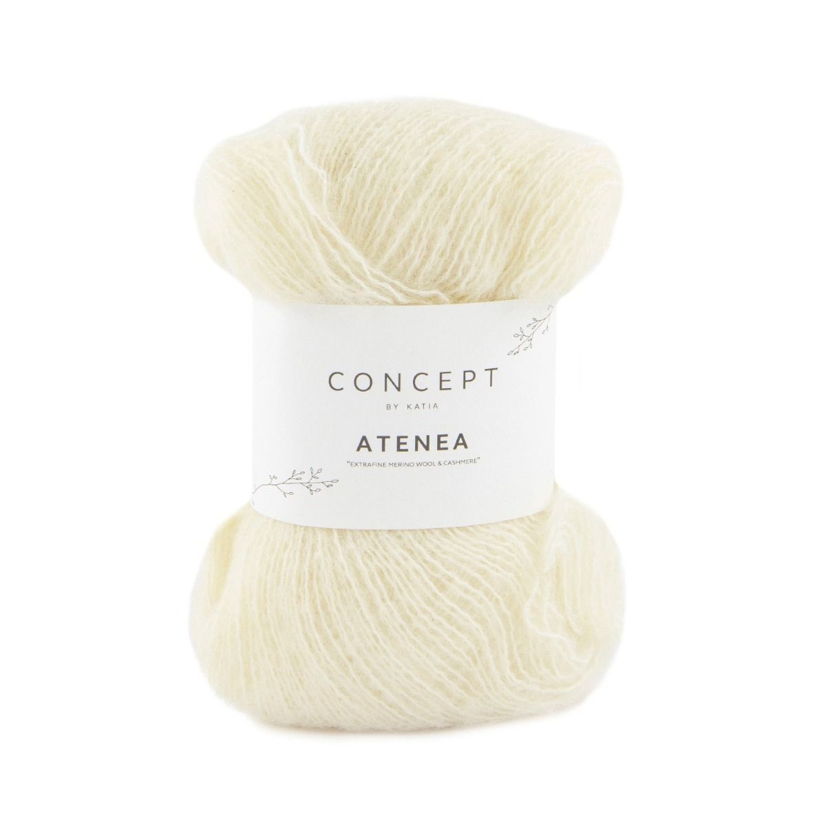 Katia Concept Atenea - Ecru (Color #80) Knitting and Crochet yarn on sale at Little Knits 