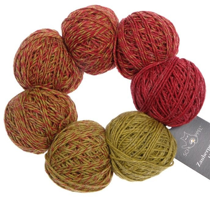 Zauberperlen Hanf - Pelambro (Color #2519) - TEN BUNDLES OF 7-MINI SKEINS