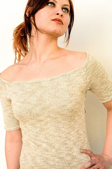 Juniper Moon Farm Zooey - Ete Knit Top by Mari Chiba