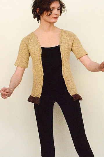 Juniper Moon Farm Zooey - Natsu Cardigan by Mari Chiba