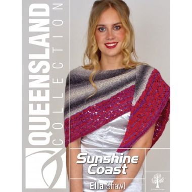 A Queensland Sunshine Coast Pattern - Ella Shawl (PDF)