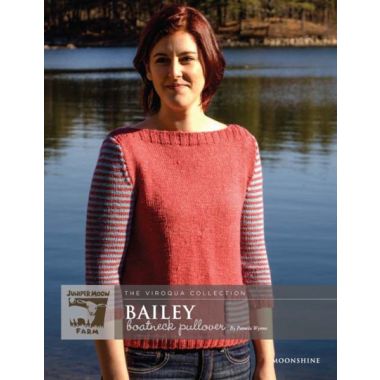 Bailey Boatneck Pullover - A Juniper Moon Farm Moonshine Pattern (PDF)