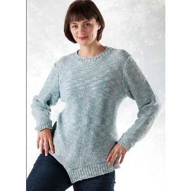 A Trendsetter Infinity Pattern - Pointed Front Pullover (5400C) PDF File