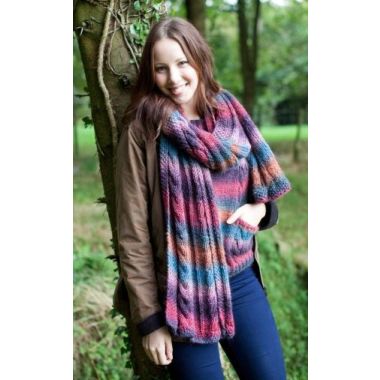 Autumn Mix Scarf by West Yorkshire Spinners - Free with Orders of $10 or More/ONE FREE GIFT PER PERSON/PURCHASE PLEASE