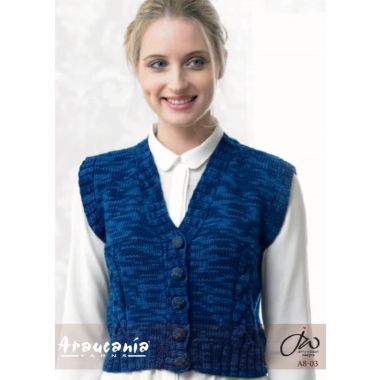 Cabled Detail Waistcoat - A Huasco Worsted Pattern (PDF)
