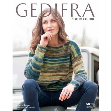 A Gedifra Soffio Colore Pattern - Jumper G0318 (PDF) - FREE WITH PURCHASES, ONE FREE ITEM PER PURCHASE/PERSON PLEASE.