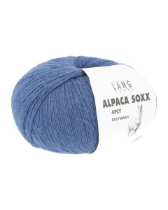 Lang Alpaca Soxx - Ocean Blue (Color #10) - FULL BAG SALE (5 Skeins)
