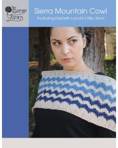 A Elsebeth Lavold Knitting Pattern - Sierra Mountain Cowl (PDF) on sale at little knits