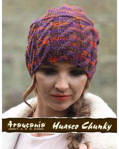 Melda Cabled Beanie - Free Download with Huasco Chunky Purchase of 4 or more skeins