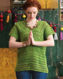 V-Neck Shell - Free Download with Silk Garden Lite Solo Purchase of 4 or more skeins